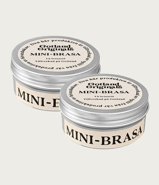 Minibrasa 2-pack. Miljövänligt alternativ till marschall