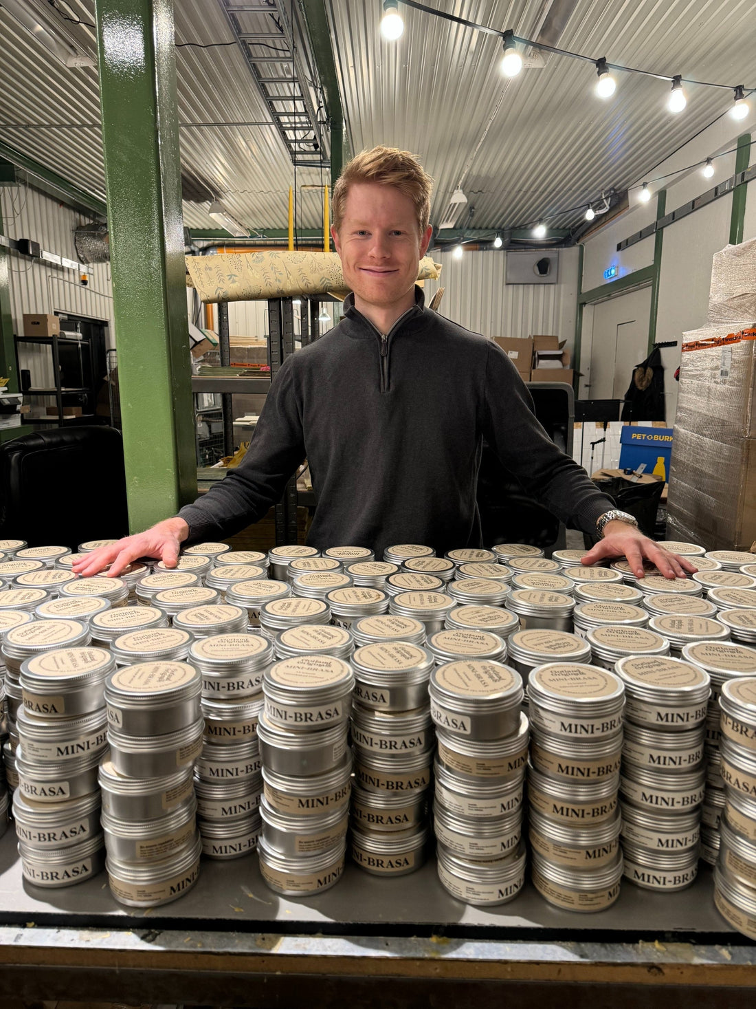 Leo Hjertstedt och Mini-brasor