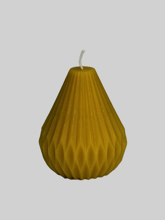 Bivaxljus - Blockljus Glimra Gul