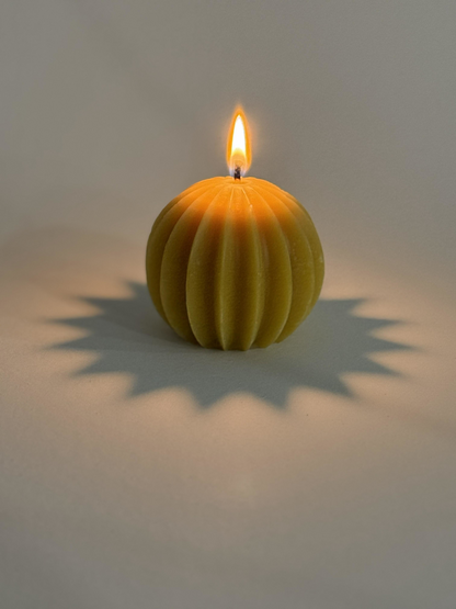 Bivaxljus - Blockljus Stråla Gul