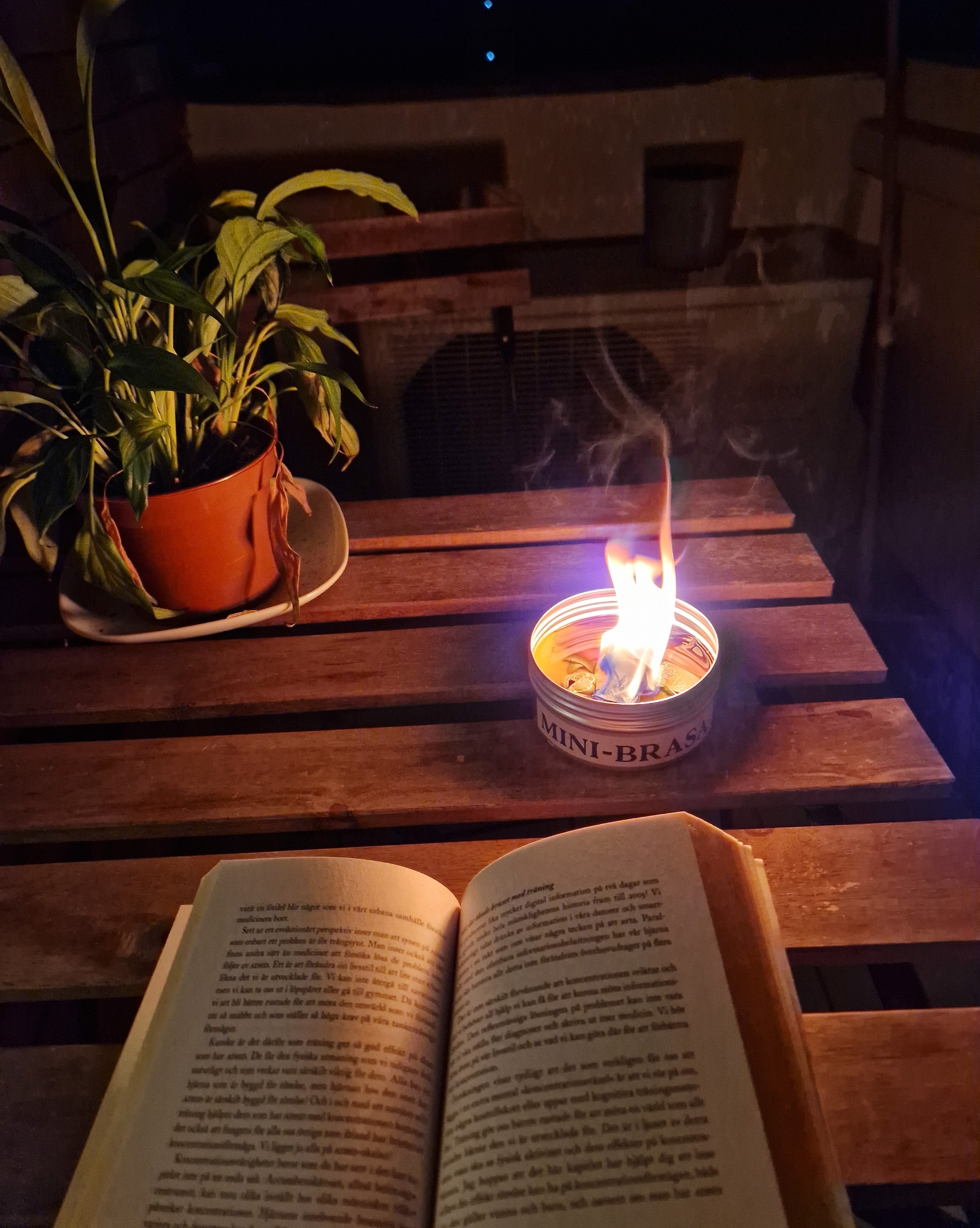Mini fireplace