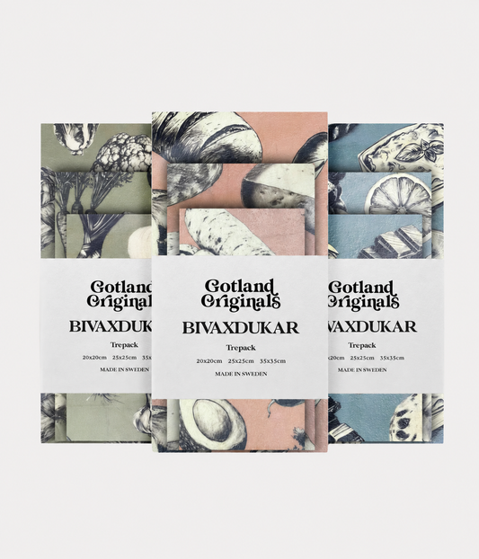 Beeswax wraps Organizer 9-Pack