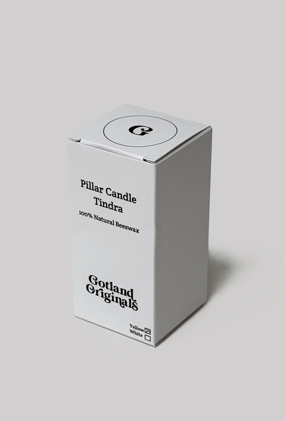 Bivaxljus - Blockljus Tindra Gul