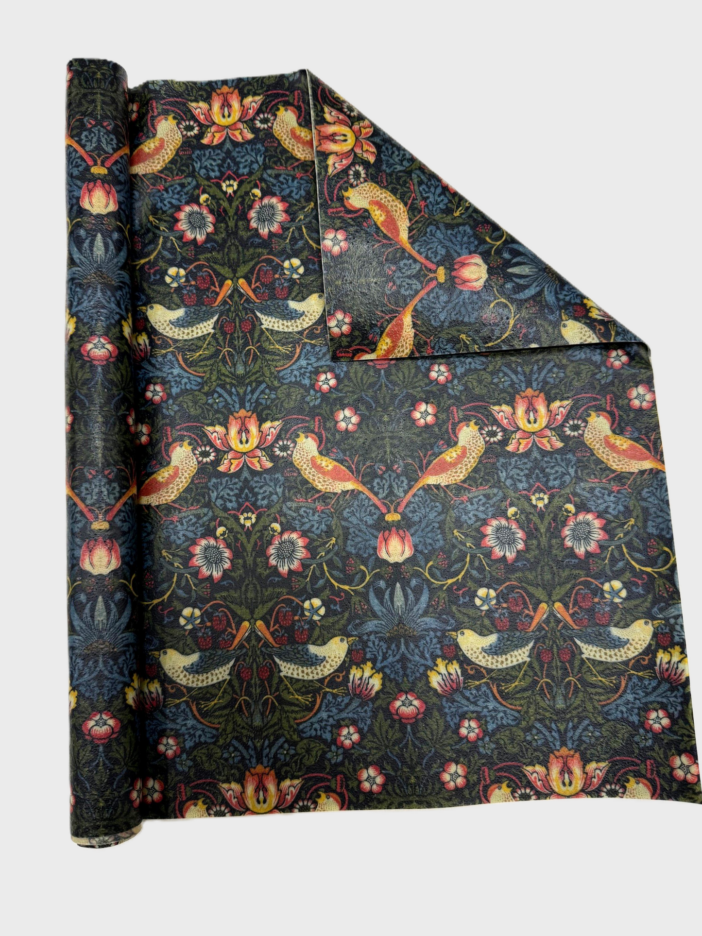 William Morris Bivaxrulle XL 150cm Strawberry Thief Blue