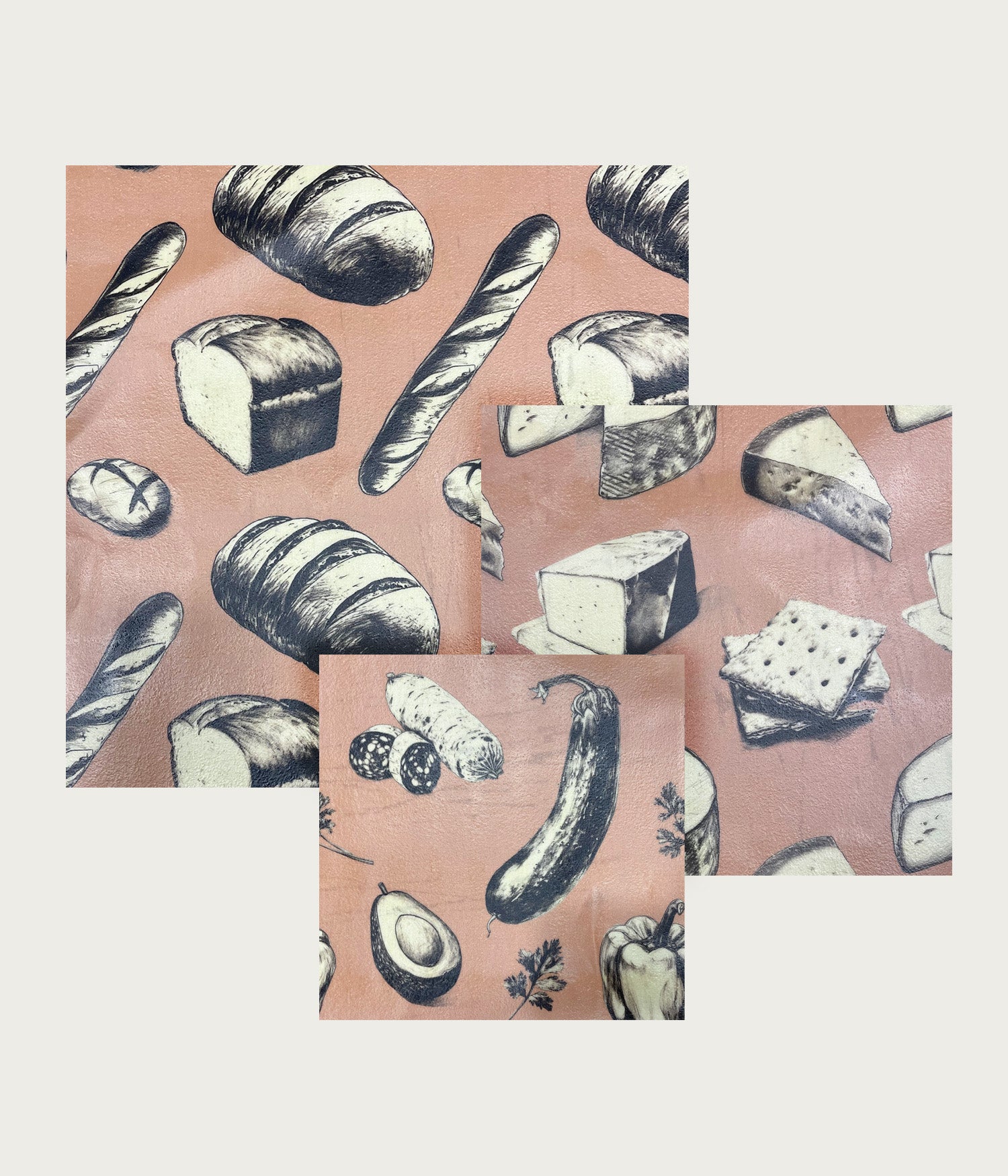 Mönsterbild på Deli 3-pack Bivaxdukar