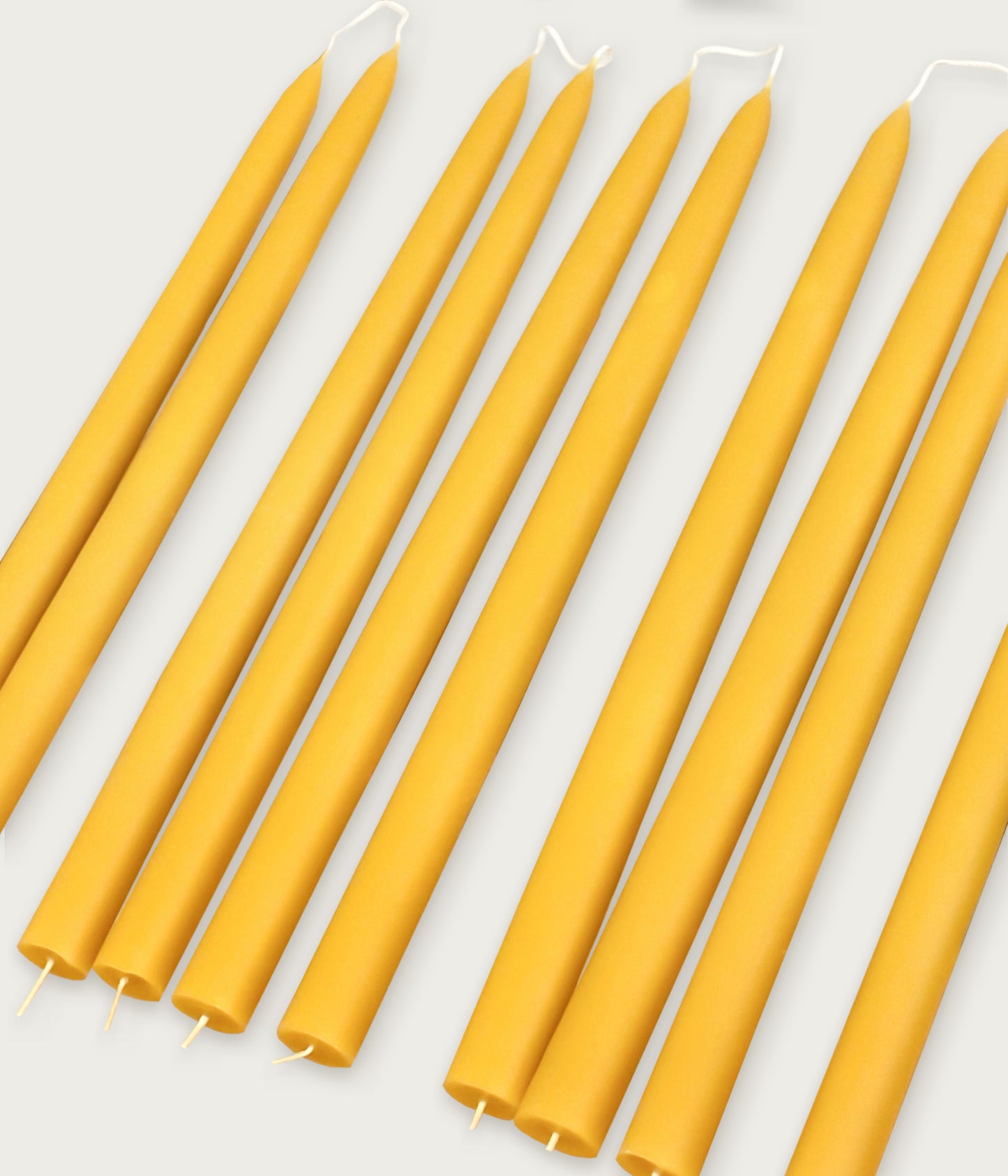 Bivaxljus, kronljus gula