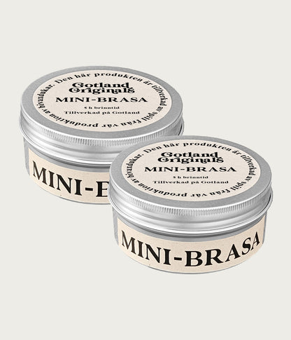 Minibrasa 2-pack. Miljövänligt alternativ till marschall