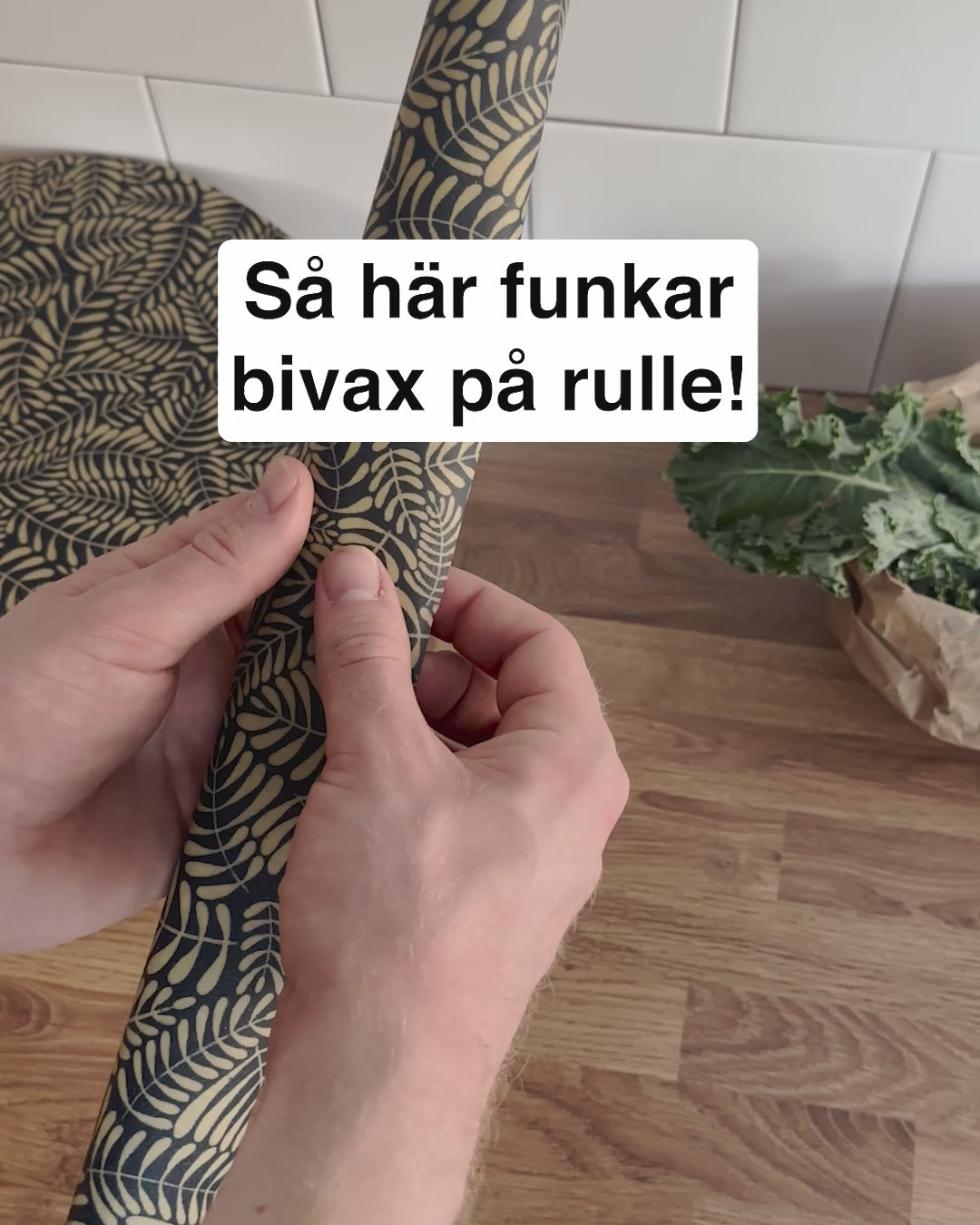 Film hur man använder och diskar bivaxdukar