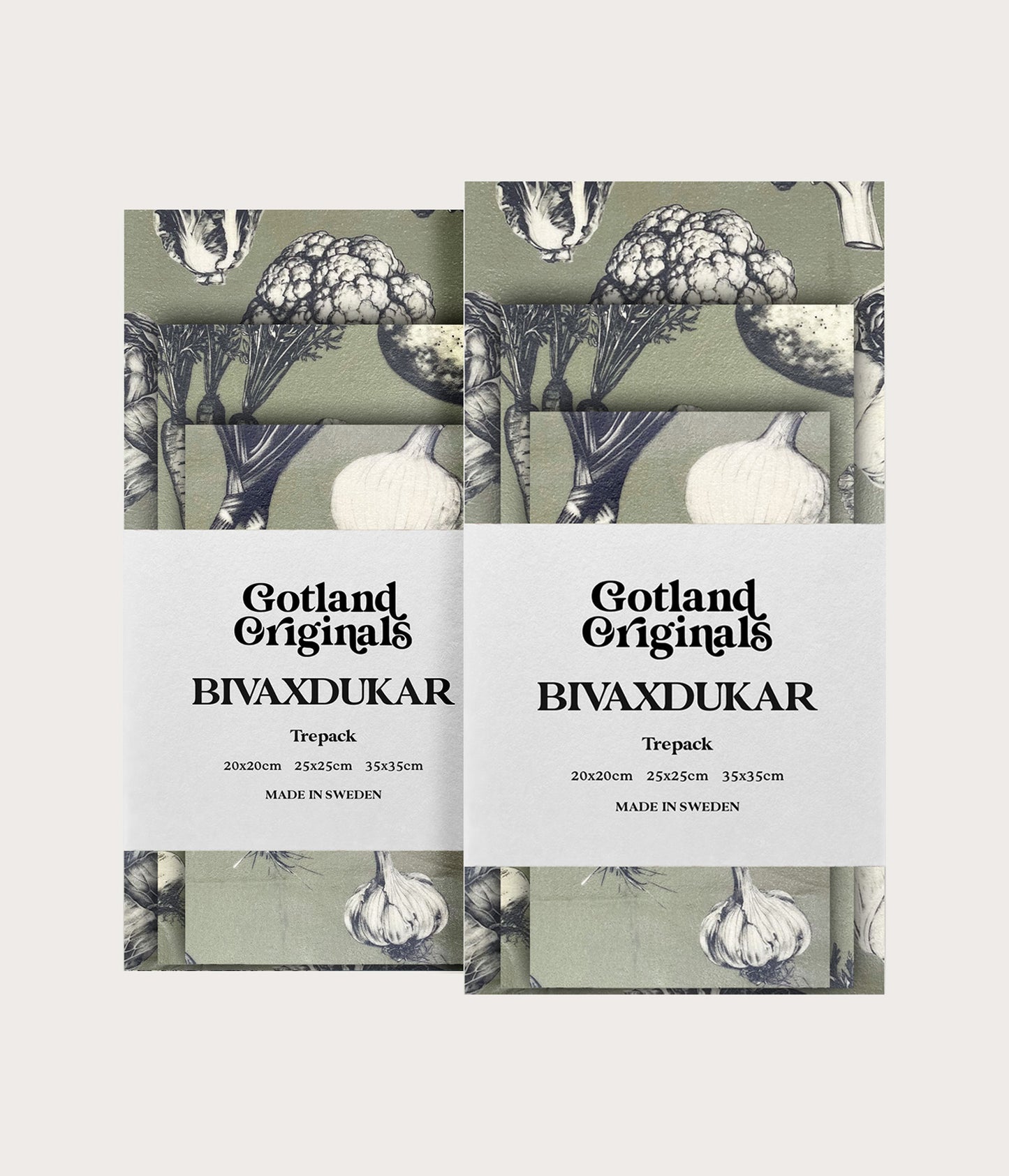 6 pack Veggie bivaxdukar